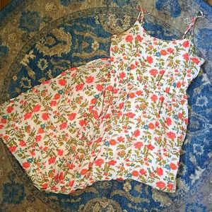 Lucky Brand Floral Garden Maxi Dress Small